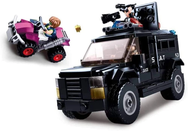 Akčný SWAT voz plný detailov