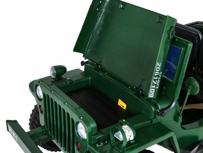 Detský vojenský retro terénny voz 4x4