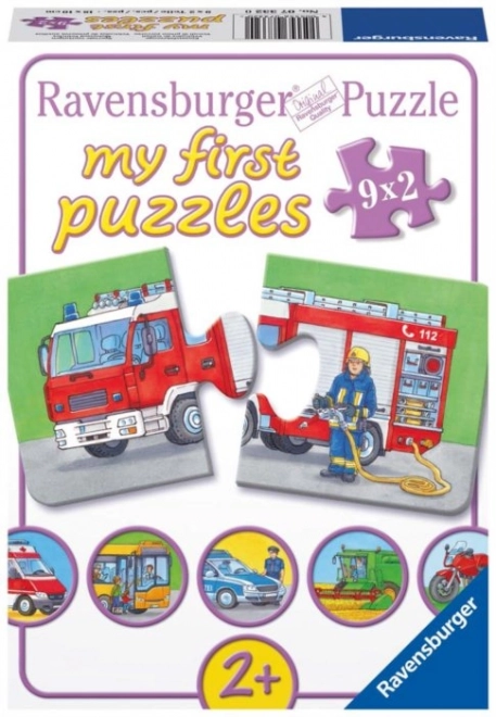 Moje prvé puzzle Vozidlá a stroje