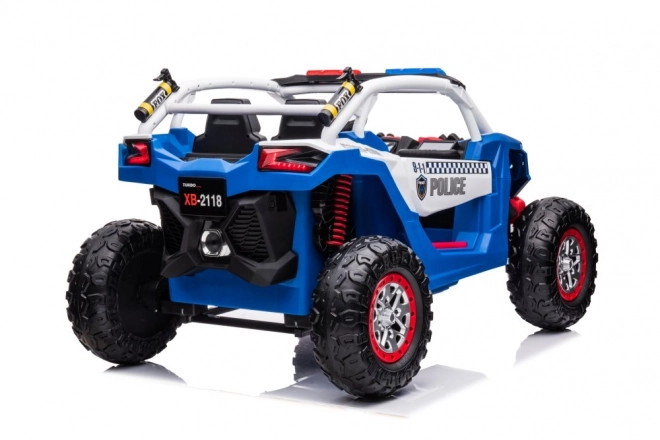 Detské policajné vozidlo na batériu 4x4 Buggy XB-2118