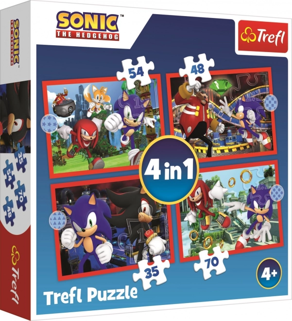 Puzzle 4v1 Sonic The Hedgehog