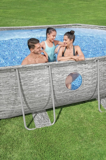 Samonosný bazén Bestway Power Steel Swim Vista 427 x 250 x 100 cm