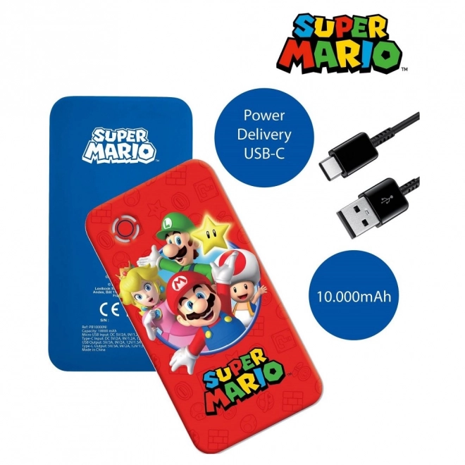 Powerbanka Super Mario 10 000 mAh