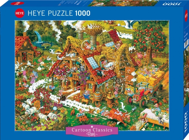 Veselá farma puzzle 1000 dielikov