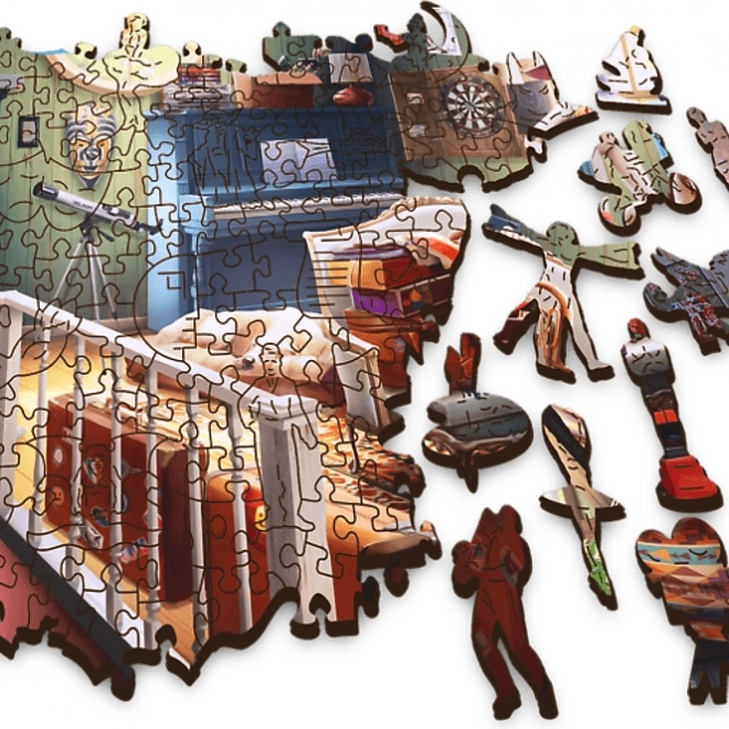 Trefl drevené puzzle Poklady z pôdy 501 dielikov