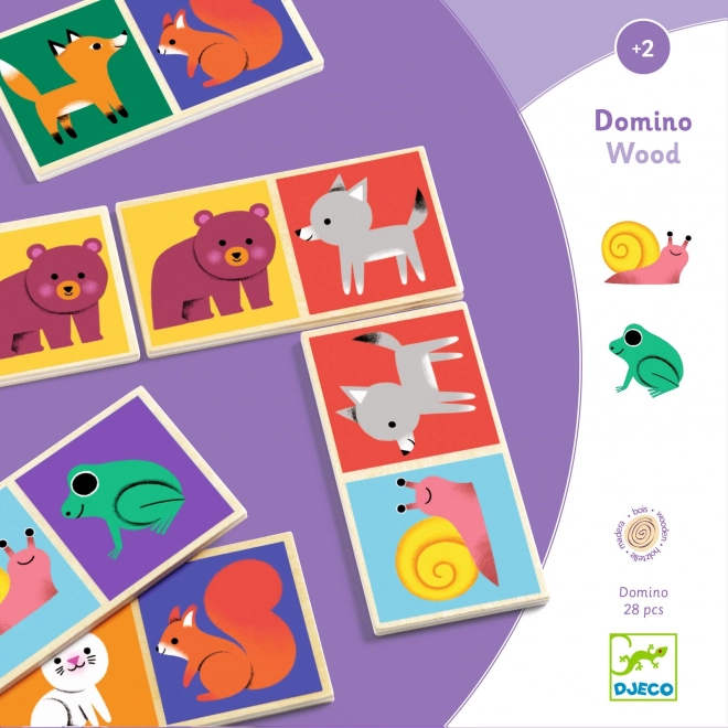 Domino Lesné zvieratká DJECO