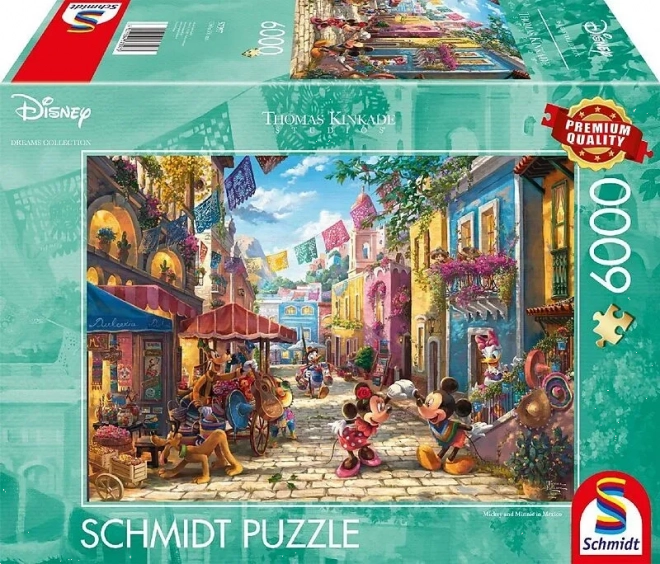 Puzzle Mickey & Minnie v Mexiku 6000 dielikov