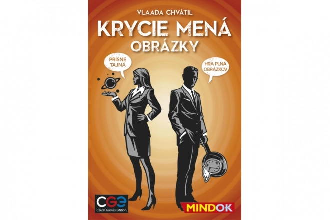 Krycie mená obrázky hra