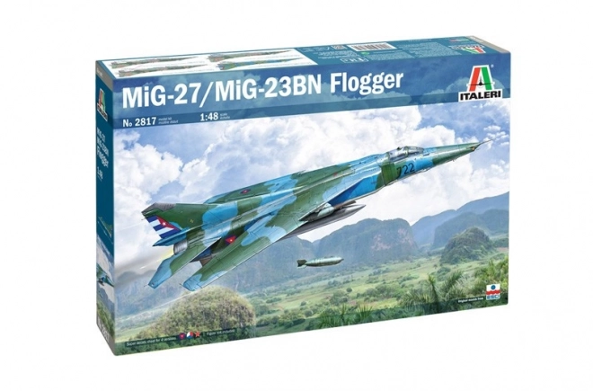 Plastikový model MiG-27/MiG-23BN Flogger 1/48