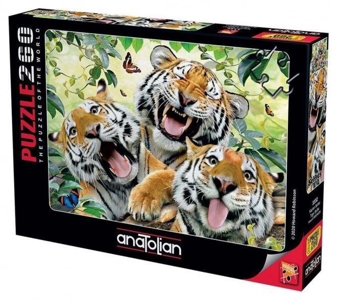 Puzzle Tigra Selfie