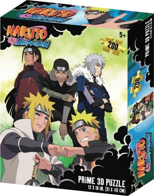 3D puzzle Naruto Shippuden 200 kusov