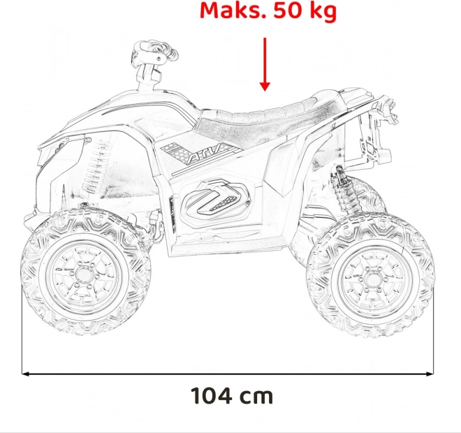 Štvorkolka Rýchle Koleso – Modrá