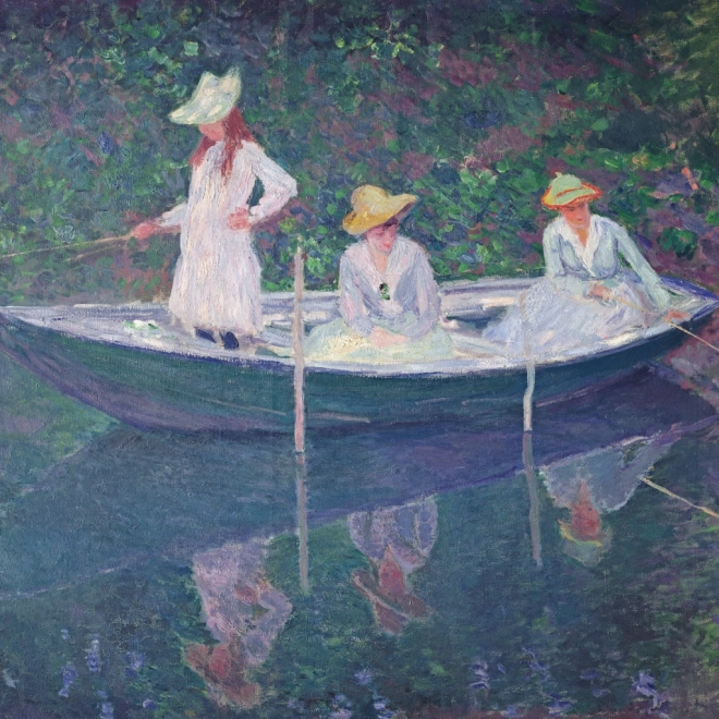 Poznámkový kalendár Claude Monet 2025