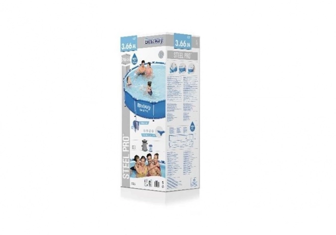 Sada záhradného rámu na bazén Bestway 366 x 76 cm 56681