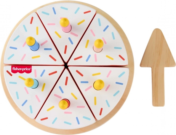 Drevená narodeninová torta Fisher-Price
