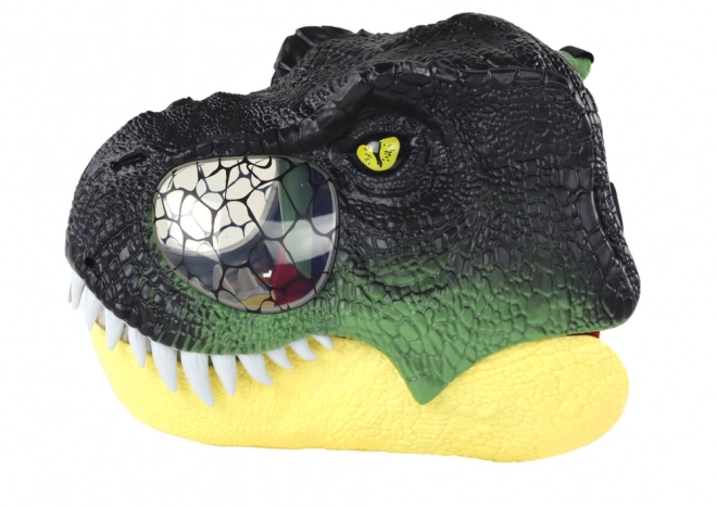 Maska dinosaura s nastaviteľným pásom a svetelnými a zvukovými efektmi