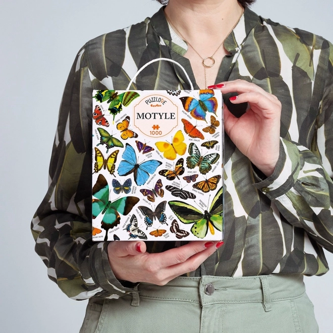 Puzzle Puzzlove Motýle 1000 dielov
