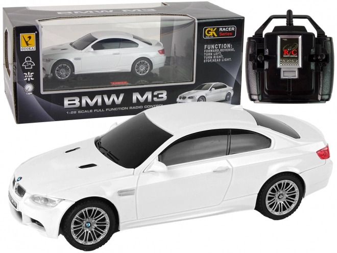 Auto R/C BMW M3 biele