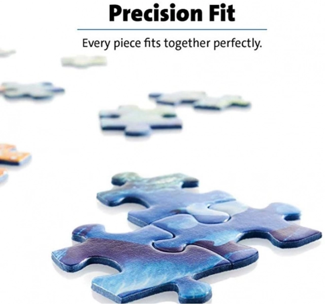 Ravensburger puzzle Farebné papagáje v džungli 2000 dielikov