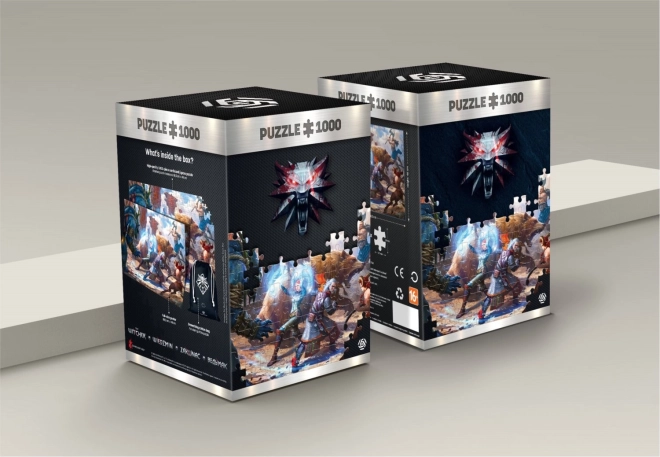 Puzzle Witcher Geralt a Triss v Bitke 1000 dielikov