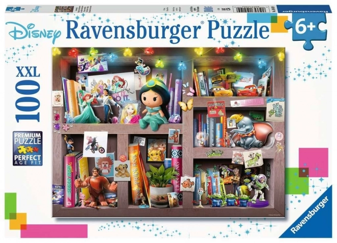 Ravensburger: Puzzle 100 dielikov - Disney hrdinovia