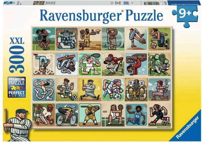 Ravensburger Puzzle Úžasní Sportovci XXL 300 Dielikov