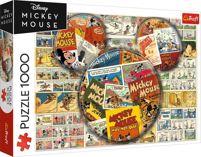 Puzzle Komiksový Mickey Mouse 1000