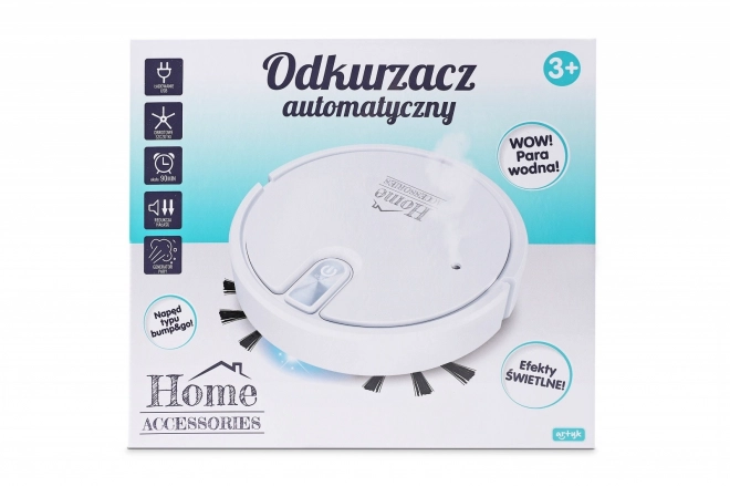 Robotický vysávač s parným generátorom