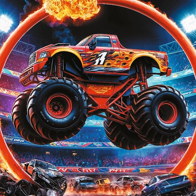 Puzzle Monster Truck 60 dielikov