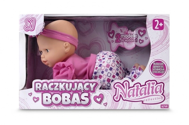 Bábika Natalia Lezúce Dieťa 32 cm Ružová