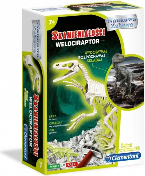 Fosília velociraptora