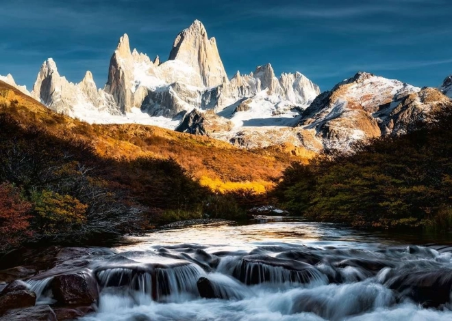 Puzzle Ravensburger Fitz Roy Patagónia 1000 dielikov