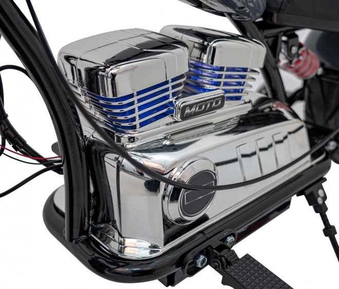 Motocykel Chopper Warrior Grey
