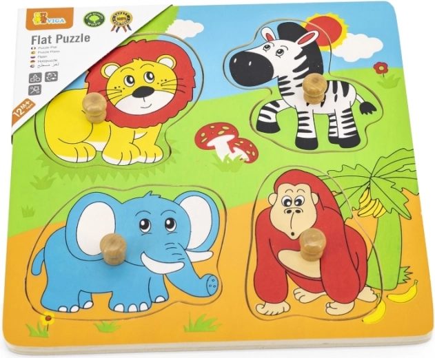 Ľahké uchopenie vďaka dreveným kolíčkom