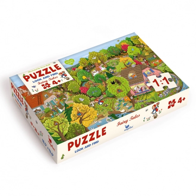 Magellan Puzzle Hľadaj a nájdi Červená Karkulka