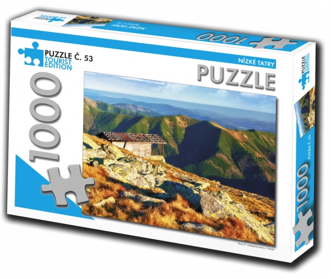 Turistické puzzle Nízké Tatry 1000 dielikov