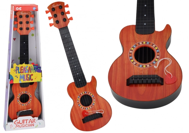 Detská hračka gitara oranžová