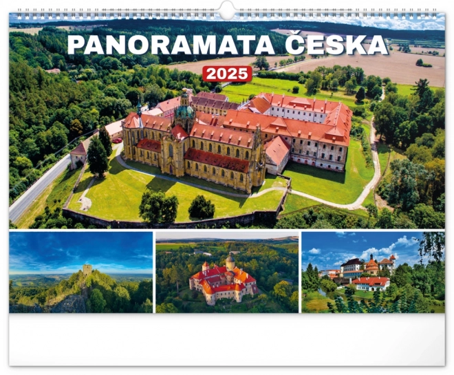 Nástenný kalendár Panorámy Česka 2025