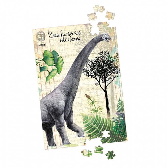 Sada 3 dinosaurích puzzle od Vilac