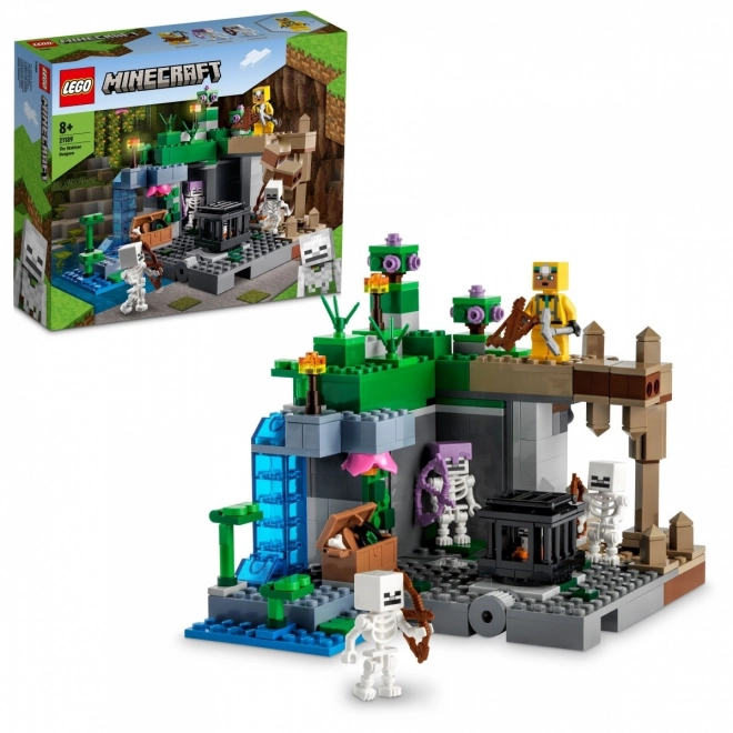 LEGO Minecraft 21189 Jaskyňa kostlivcov