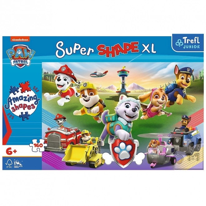 Puzzle Super Shape XL Tlapková patrola