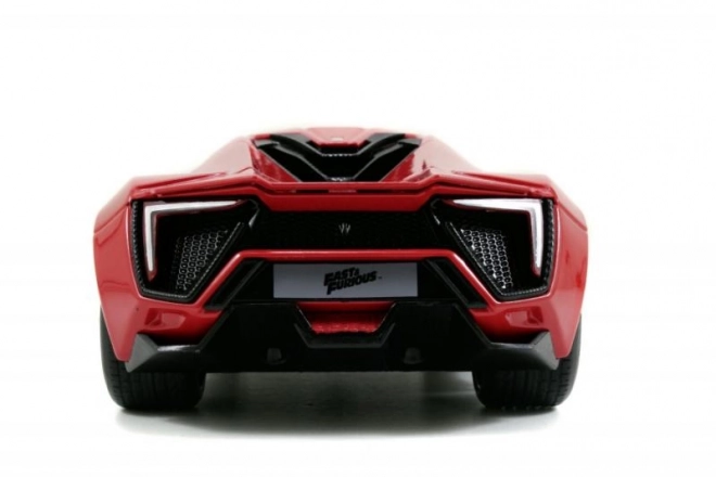 Rýchlo a zbesilo auto Lykan Hypersport 1:24