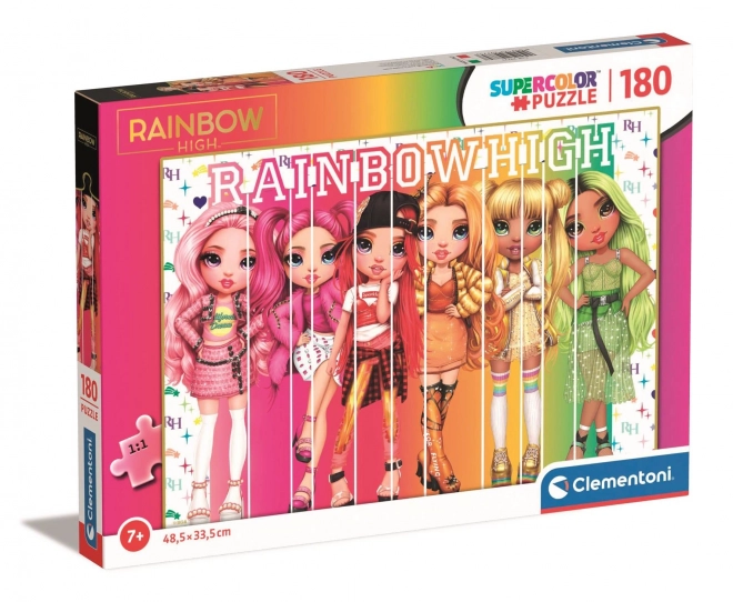 Clementoni Puzzle Rainbow High 180 Dielikov