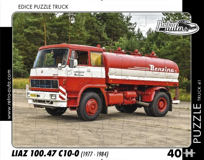 Retro auta Truck Liaz 100 - 47 40 dielikov