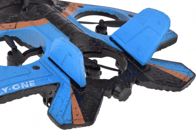 Dron na diaľkové ovládanie Quadcopter s LED diódami