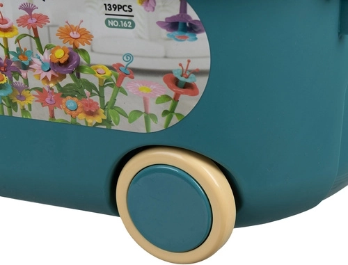 Kufrík na kolieskach na jednoduché ukladanie