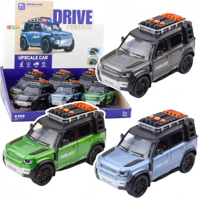 Terénne Auto s Pohonom Otváracie Dvere Svetlá Zvuky Mix
