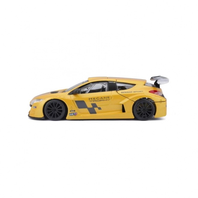 Bburago model Renault Mégane Trophy 1:24 Metalická žltá 18-22115