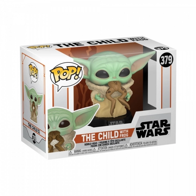 Figúrka Funko Pop Star Wars Mandalorian - Dieťa s žabou