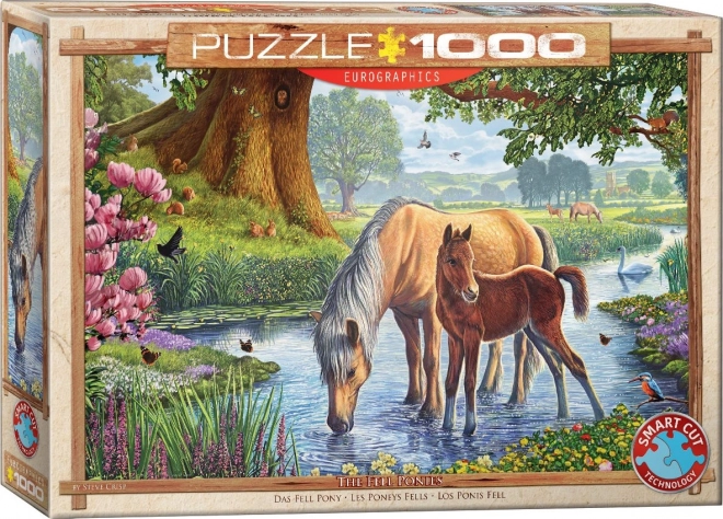 Puzzle Fellskí Poníci 1000 Dielikov